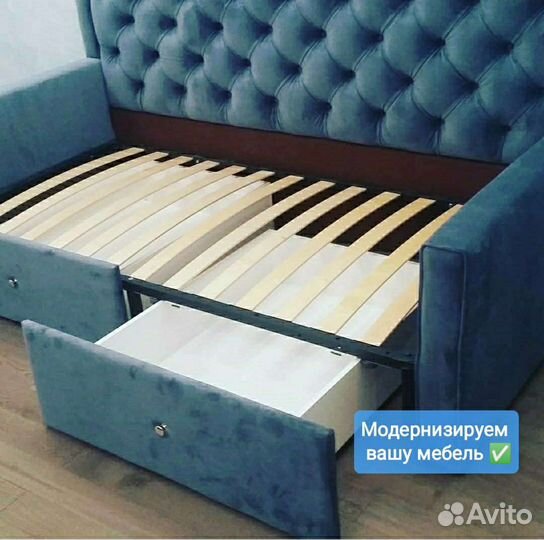 Перетяжка, ремонт и реставрация мебели