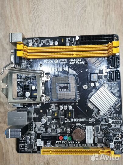 Материнская плата biostar IH61MF-Q5 LGA1155