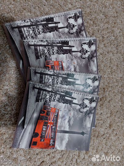 Тетрадь на кольцах a4