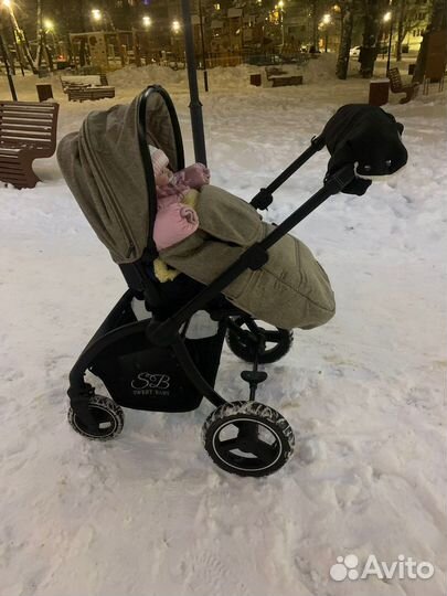 Коляска sweet baby 2 в 1