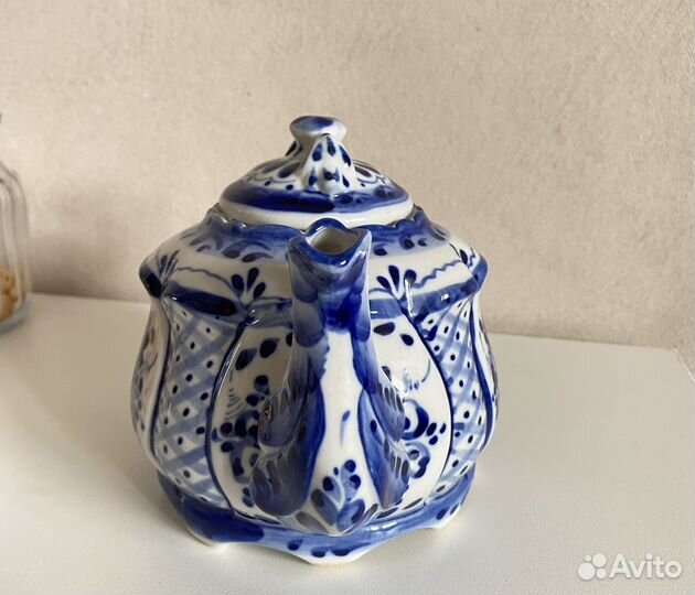 Заварочный чайник гжель