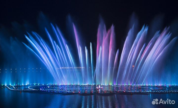 Фонтан светомузыкальный