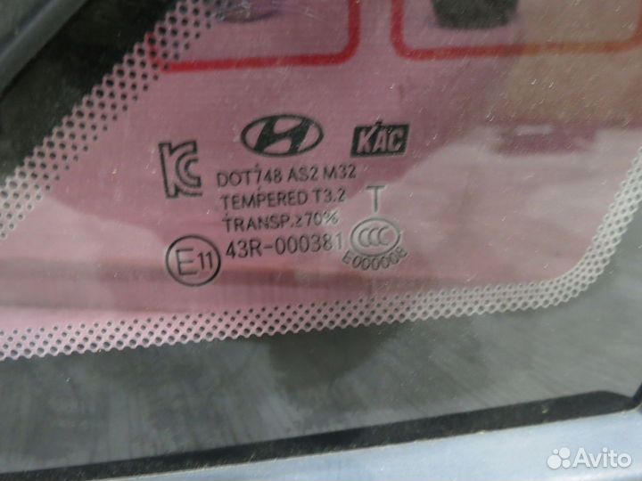 Форточка левая Hyundai i30 2