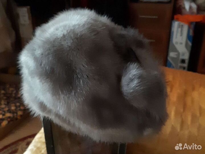 Женский норковый берет