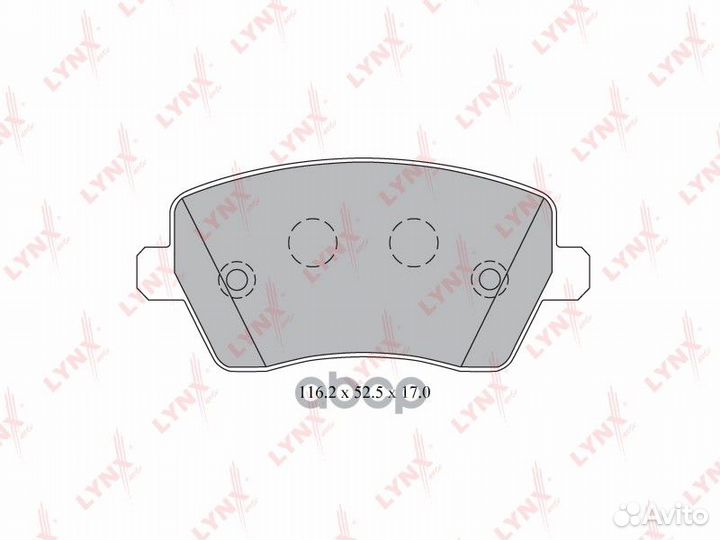 Колодки тормозные renault/nissan note/tiida/CLI