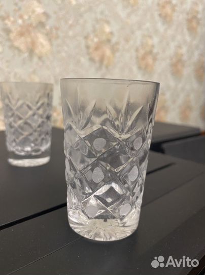 Стопки хрустальные СССР