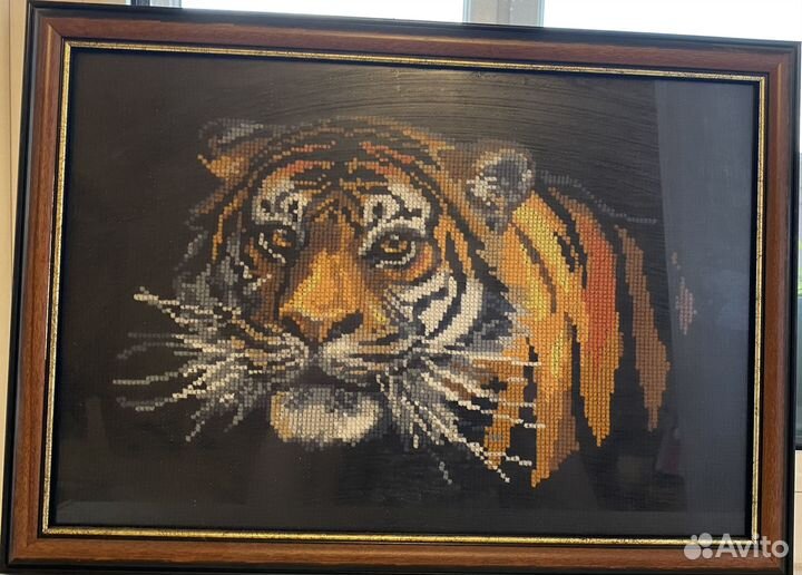 Картина вышитая крестом