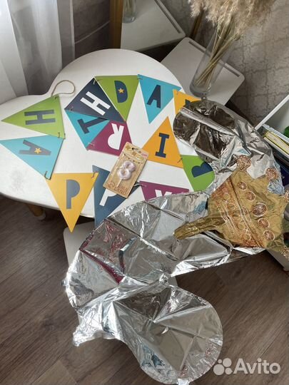 Шары 2 года, свечка 3, гирлянда на день рождение