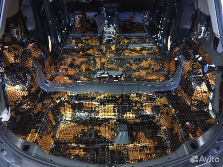 Шумоизоляция автомобиля