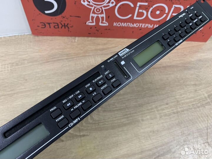 Proel PA Source проигрыватель дисков +FM тюнер