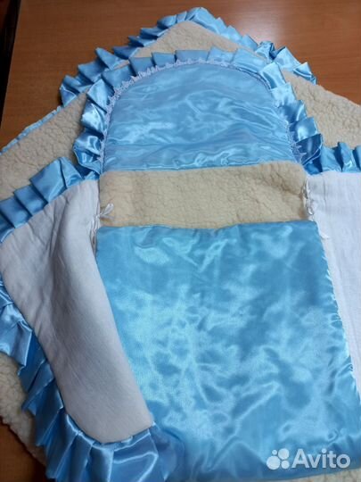 Конверт на выписку для мальчика зима