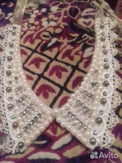 Воротничек нарядный С украшением