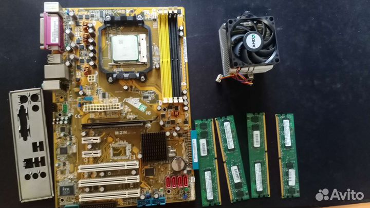 Материнская плата комплект am2