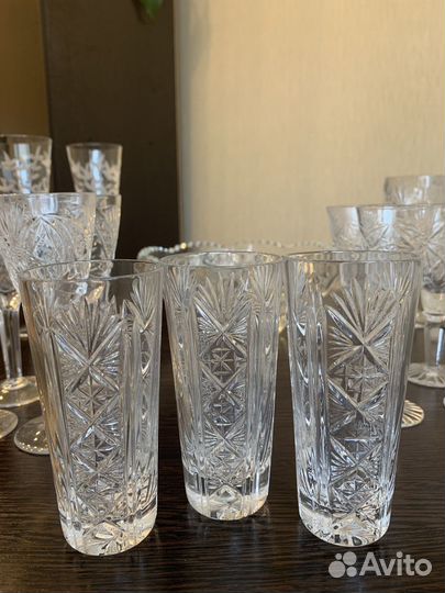 Хрустальные бокалы