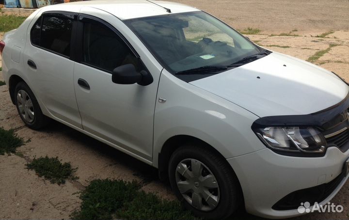 Дефлектор двери Renault Logan 2 c 2014