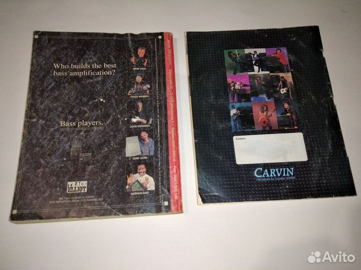 Каталог музыкальные инструменты 1990-х