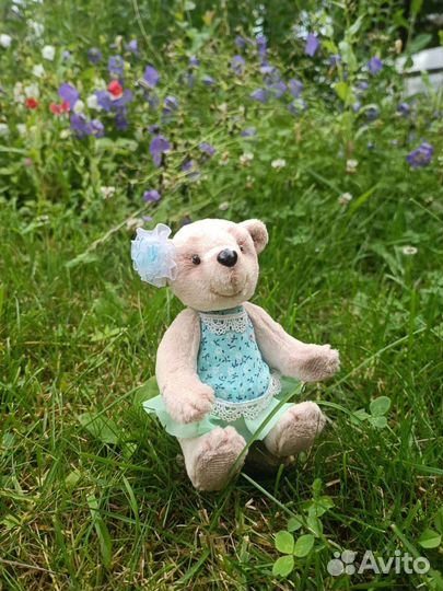 Кукла ручной работы из полимерной глины