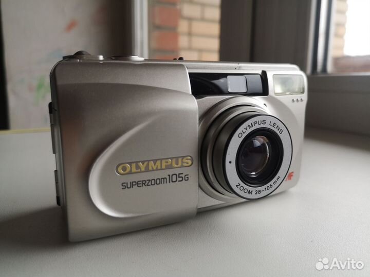 Пленочная фотокамера olympus superzoom 105g