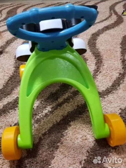 Ходунки каталка fisher price музыкальные