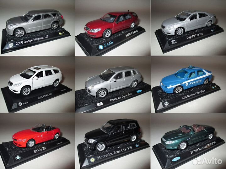 Модели авто на подставках иностранные (часть 6)