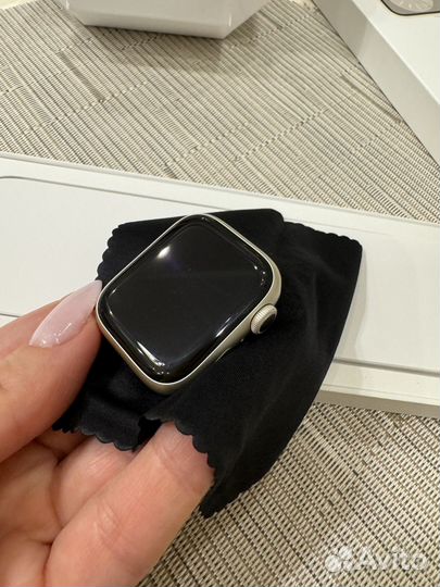 Часы apple watch 8 41 mm starlight