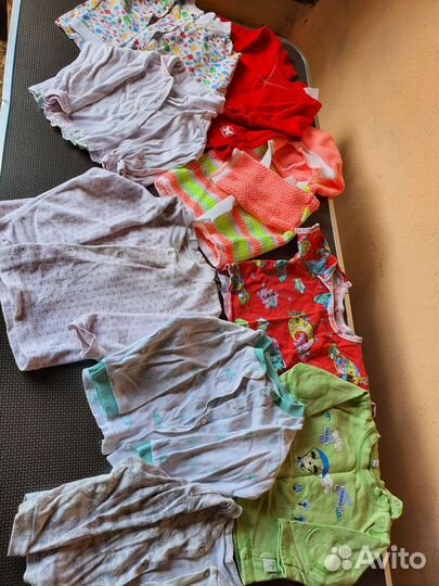 Вещи пакетом для ребёнка 74