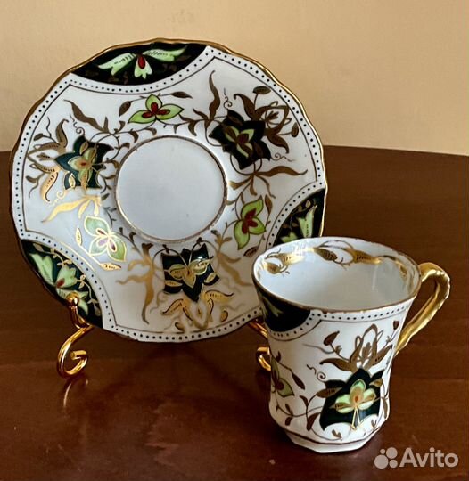 Антикварная кофейная пара. Германия