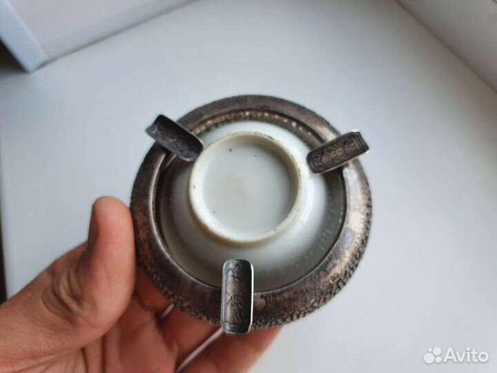 Ваза япония серебро