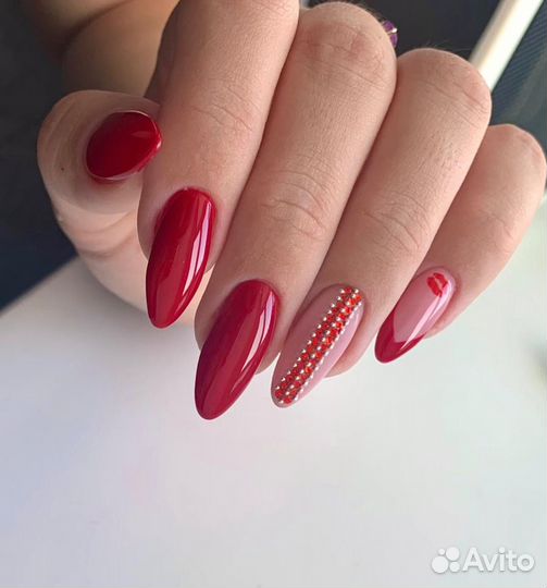 Наращивание ногтей Маникюр Шеллак