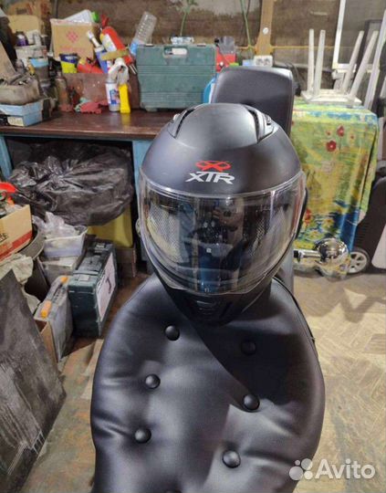 Мото шлем модуляр