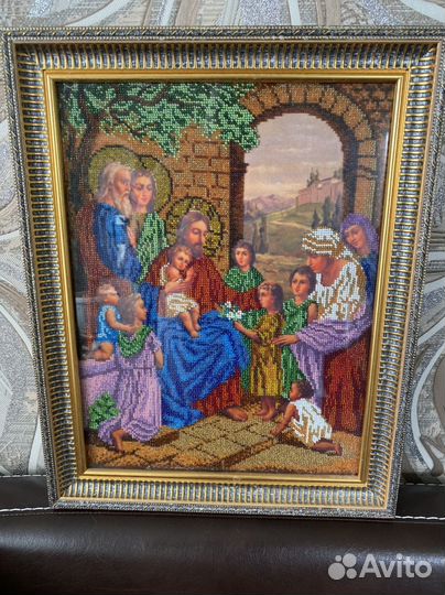 Иконы вышитые бисером