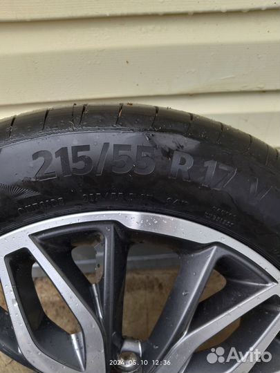 Диск литой r 17 kia к5