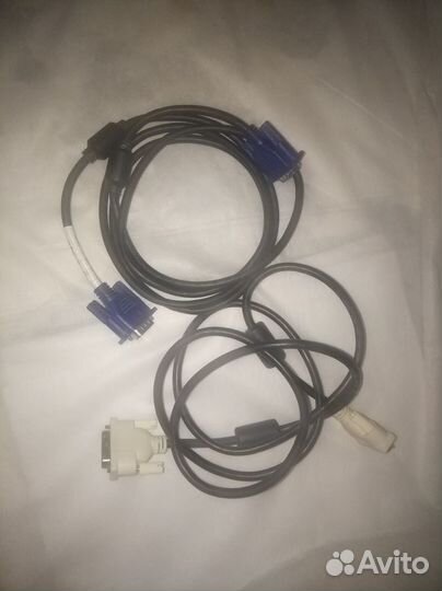 Лот кабелей (vga,dvi,hdmi,coax)