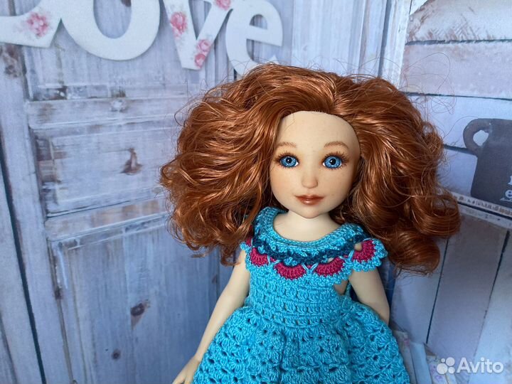 Ооак Кукла Тринити Рыжая