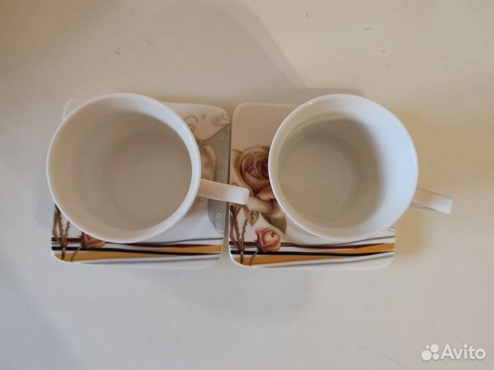 Кофейный/чайный парный набор подарочный