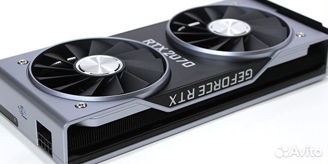 Видеокарта RTX 2070 founders edition 8gb