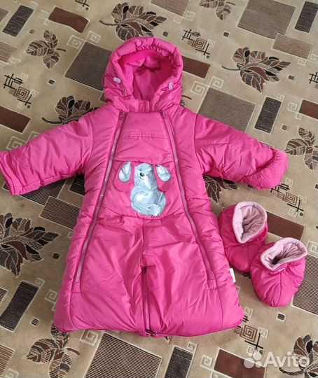 Демисезоный комбинезон-трансформер для девочки