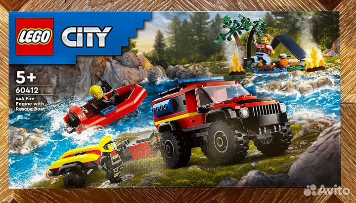 Конструктор Lego City, 60412 301деталь