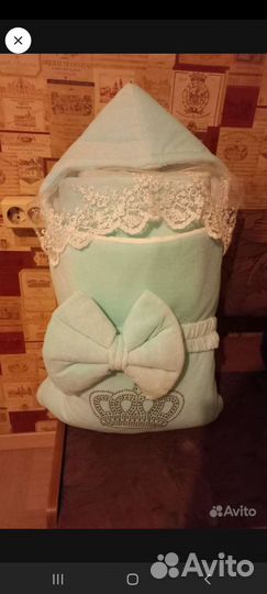 Конверт на выписку зимний