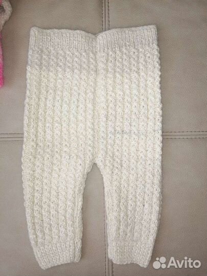 Вязаный шерстяной костюм