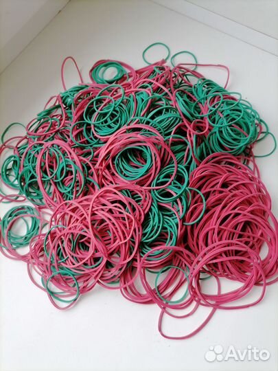 Резинки канцелярские