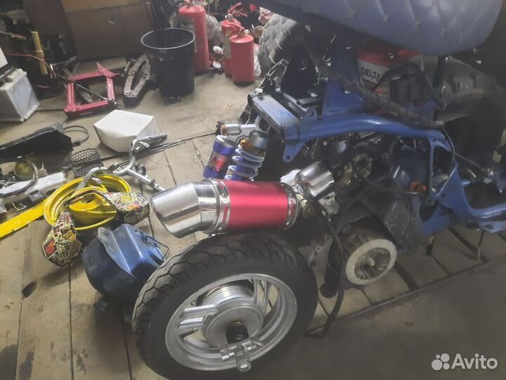 На запчасти скутер