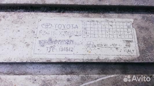 Подножка внешняя декоративная toyota RAV 4 ZCA2 (9