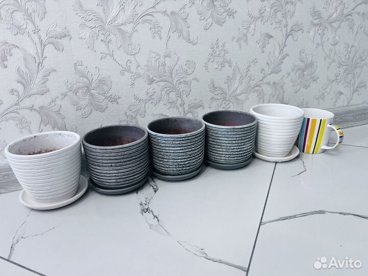 Керамические горшки