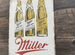 Декор на стену Miller Beer пиво