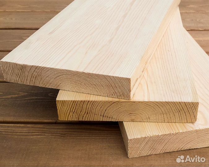 Доска строганая / Пиломатериалы / доставка ло