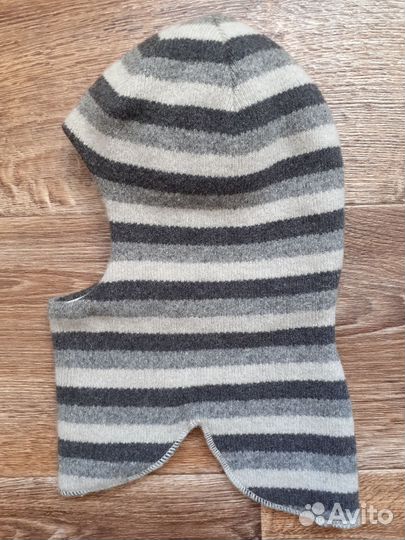 Шапка шлем зимняя