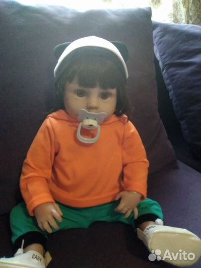 Кукла реборн полностью силиконовая