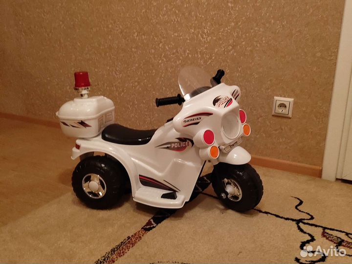Мотоцикл детский на аккумуляторе