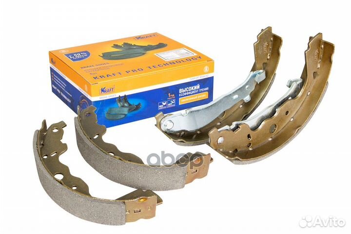 Колодки тормозные LADA largus 12- задн.барабан